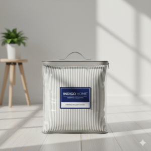 Striped Pillow Cover 17X27